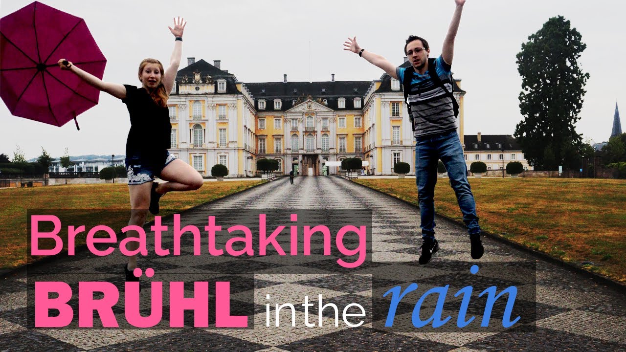 From RAIN to SUN, Br&uuml;hl Castle is STUNNING!