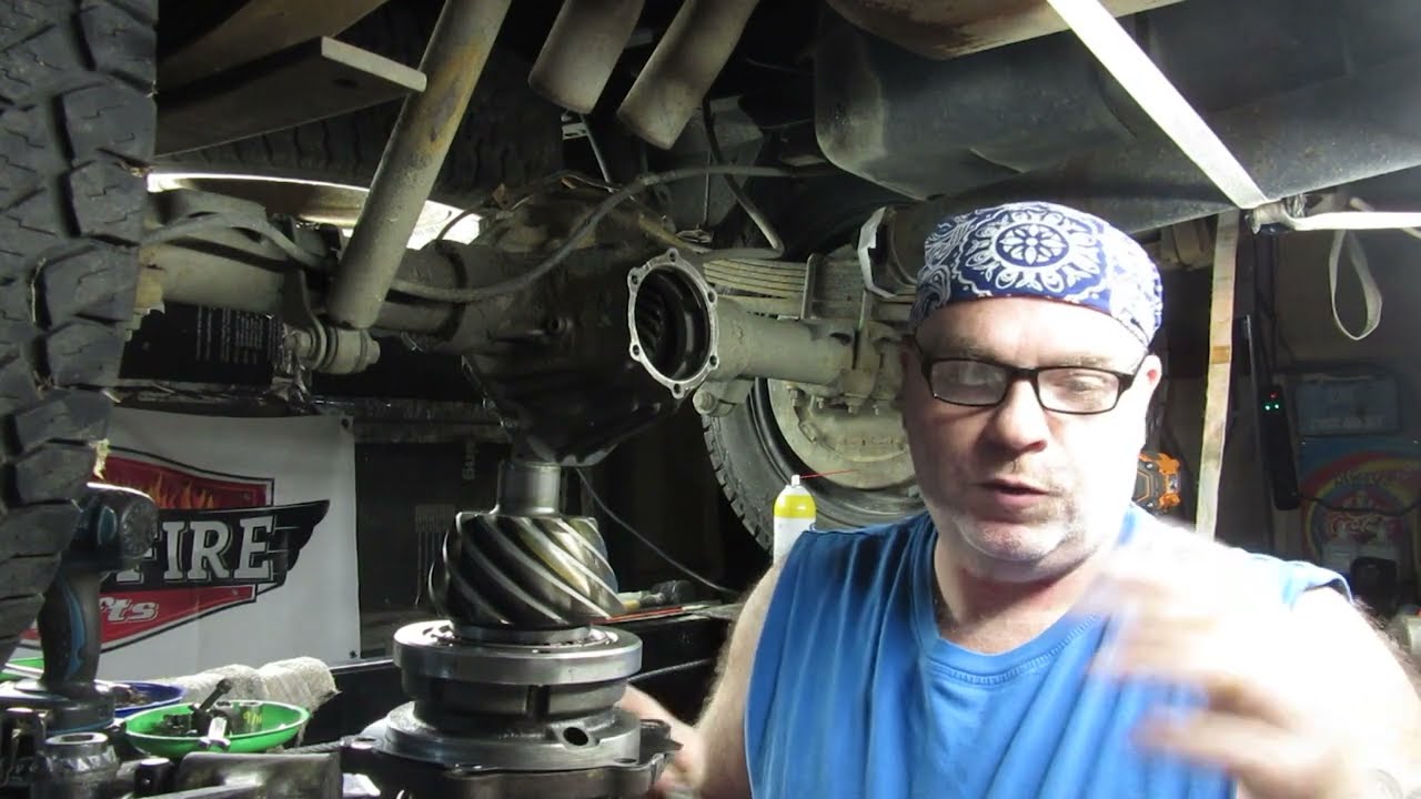 SETTING PINION DEPTH 14 BOLT REAR END