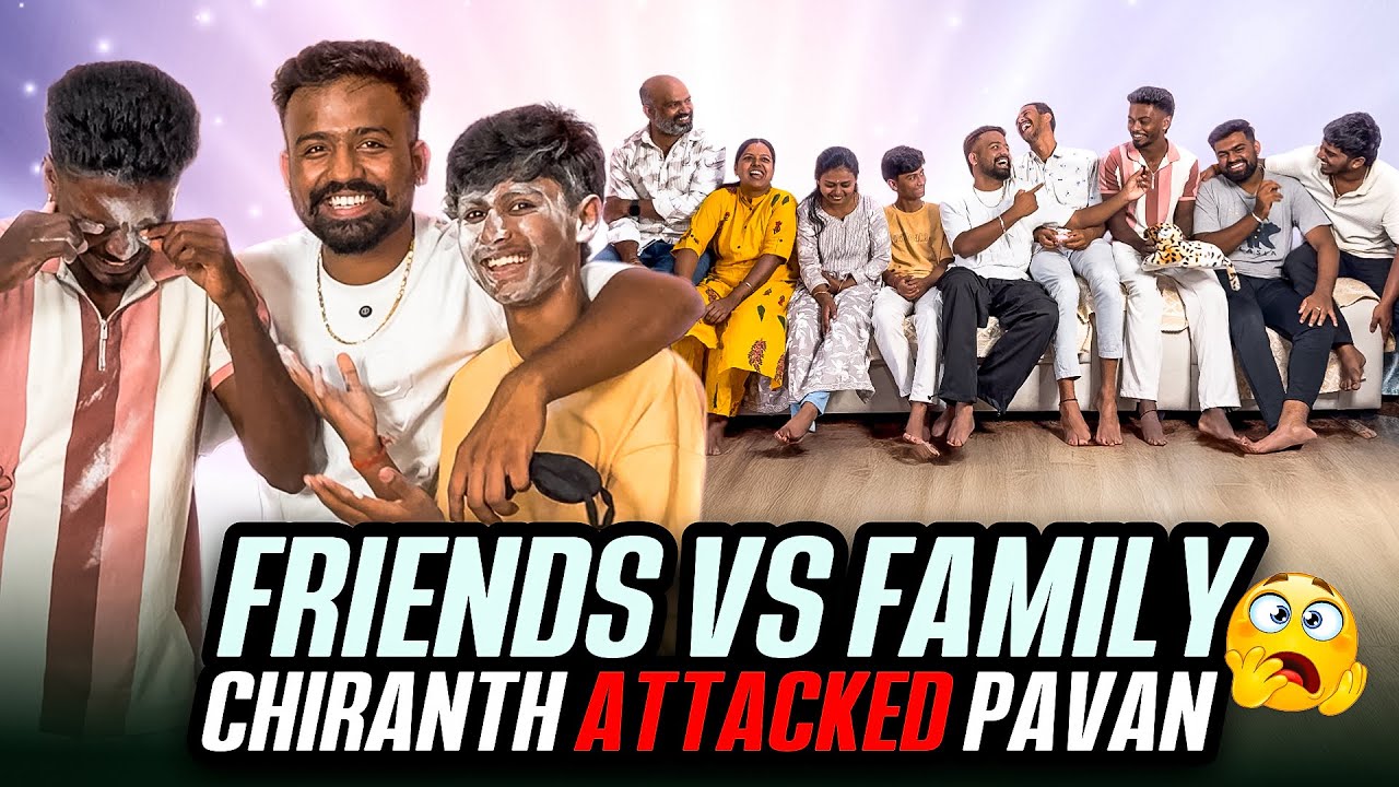 Chiranth attacked pavan 😂😱