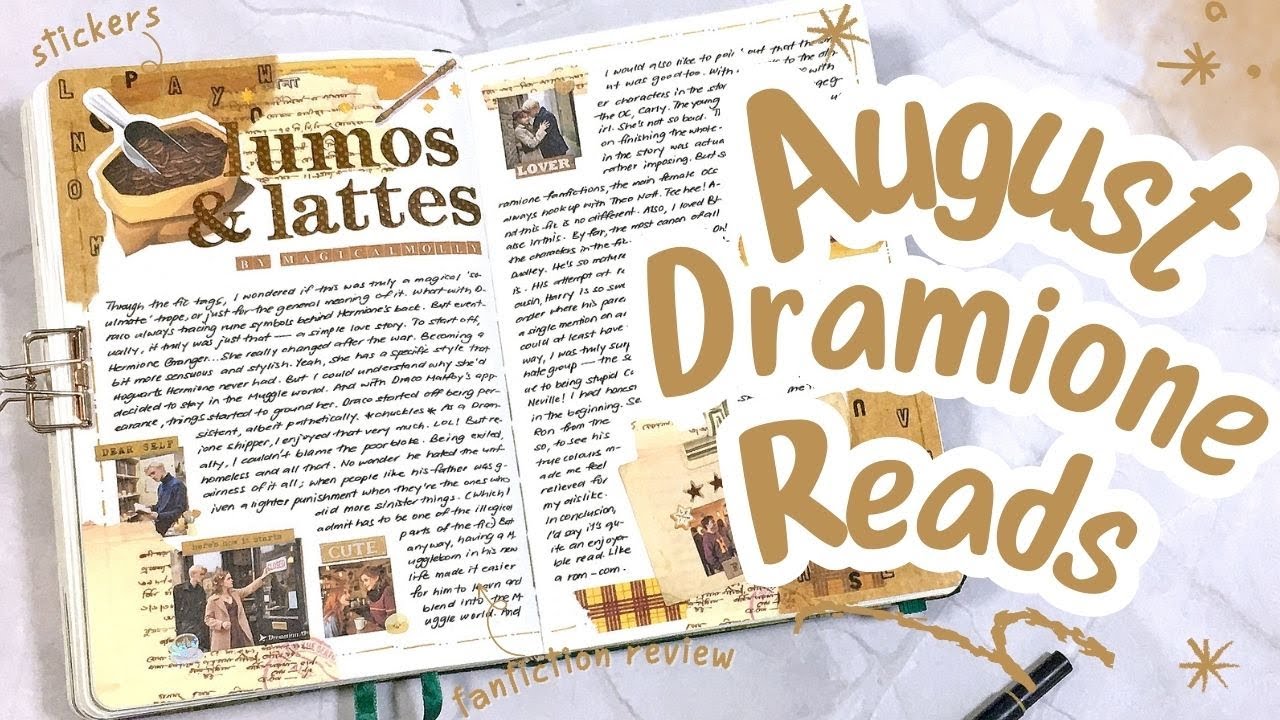 August 2025 || Dramione Fanfiction Reading Journal || Wrap Up