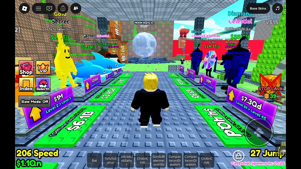 Survive lava for brainrot