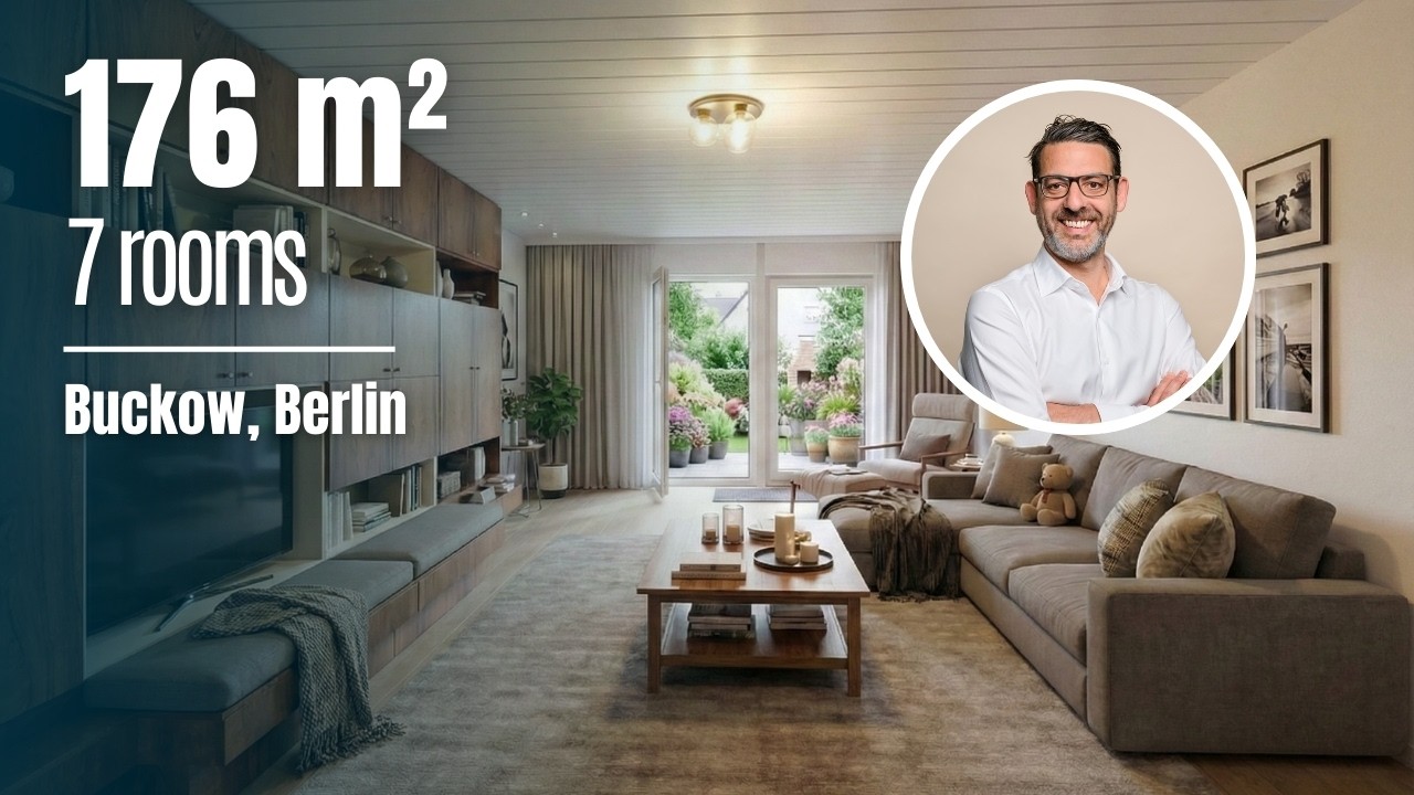 Spacious Family Home with Large Garden & Terrace – Quiet Living in Berlin-Buckow! l APARTMENT TOUR