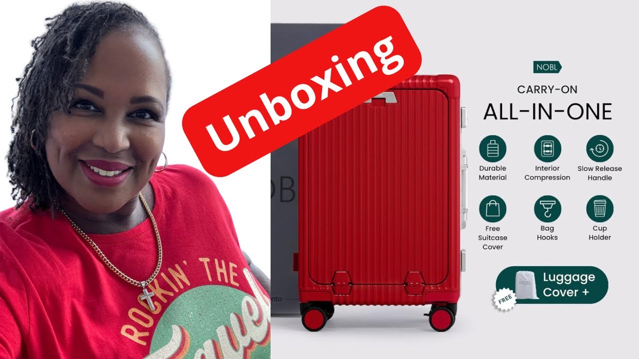 Unboxing the Nobl Travel Zipperless Carry On