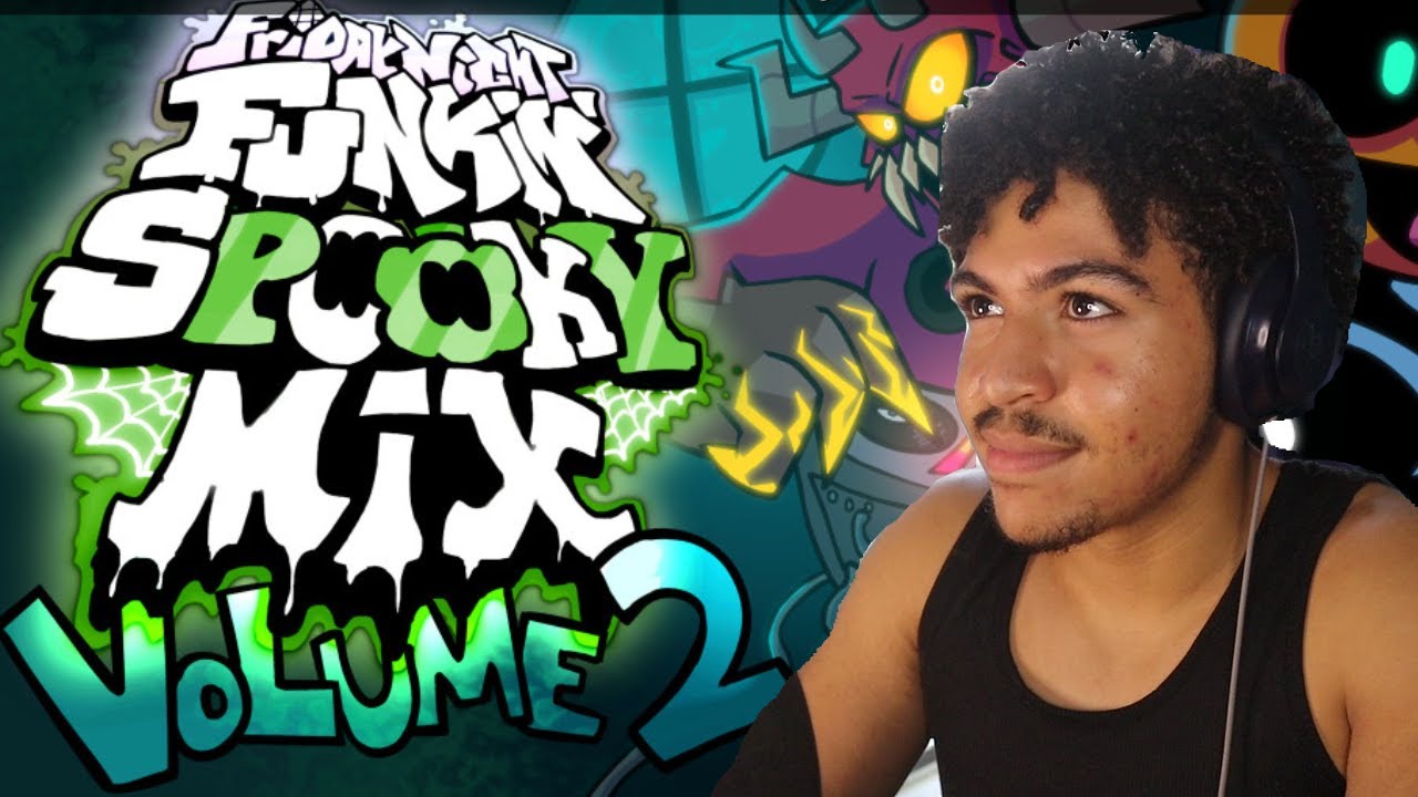 FNF Spooky Mix V2 Mod IS CRAZYY (FULL MOD)