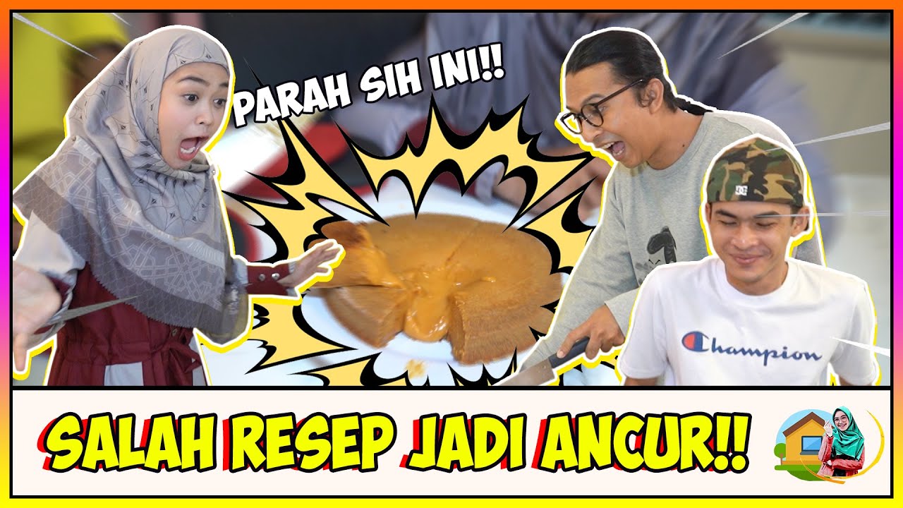 GARA-GARA SALAH RESEP... FATAL AKIBATNYA!!!! Kasian Ricis 😭