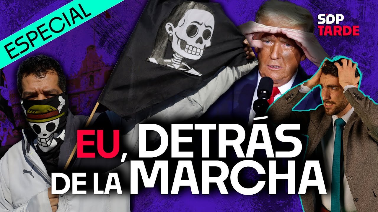 Ni PAN, ni PRI: la cara DETRÁS de la marcha de la GENERACIÓN Z | JULIÁN MAZOY en SDPtarde 🌤️