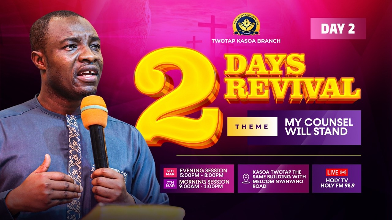 MY COUNCIL WILL STAND - 2DAYS REVIVAL || PART 2