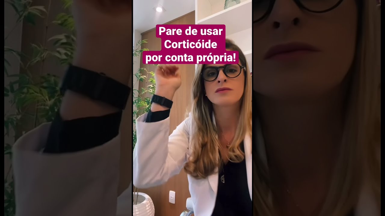 Pare o Cortic&oacute;ide por conta pr&oacute;pria j&aacute; !