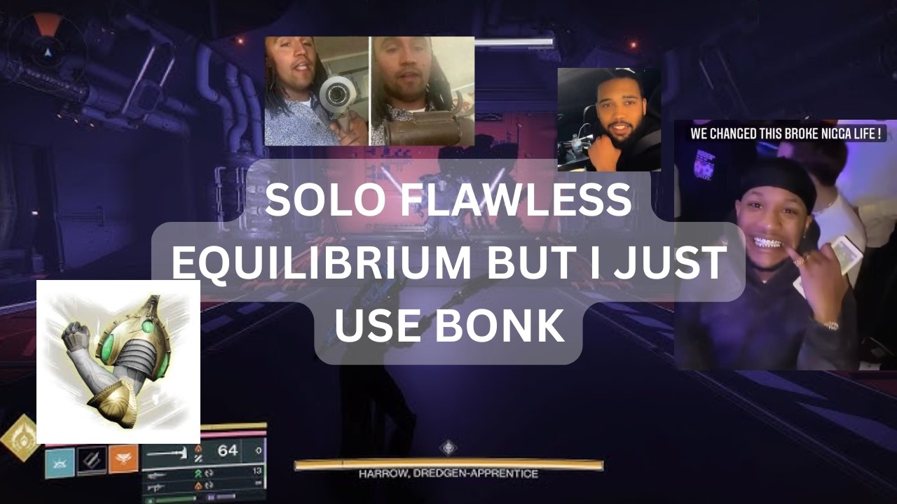 (EASIEST EVER) SOLO FLAWLESS EQUILIBIRIUM DUNGEON USING BONK TITAN'S LONG AND HARD HAMMERS 😉
