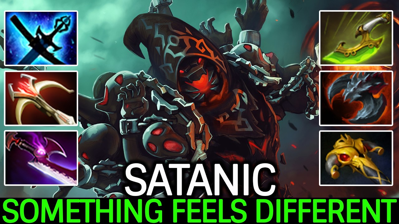 SATANIC Shadow Fiend &ndash; Full Control Of The Game Dota 2
