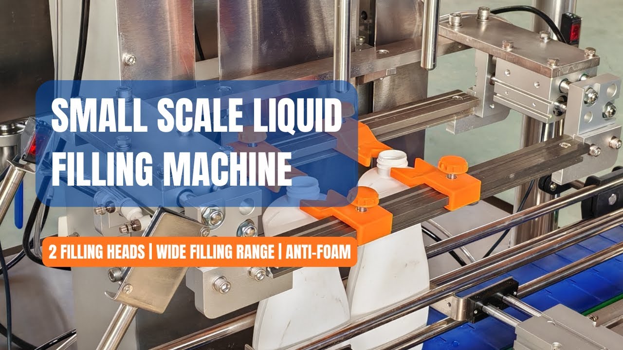 Small Business Liquid Filling Solution | Small Scale Automatic 2 Head Filling Machine
