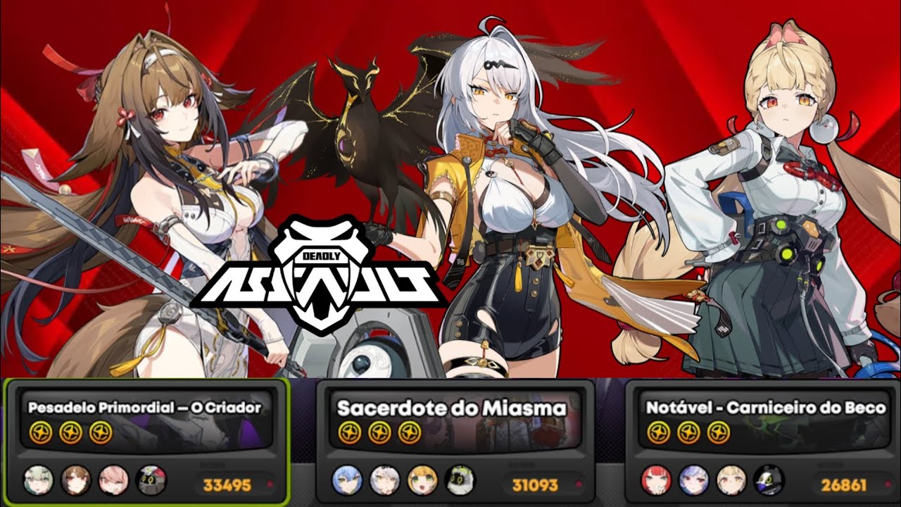 Ye shunguang M0W0 x sunna & Yi xuan M0W0 & Alice M0W0 | investida mortal - ZZZ 