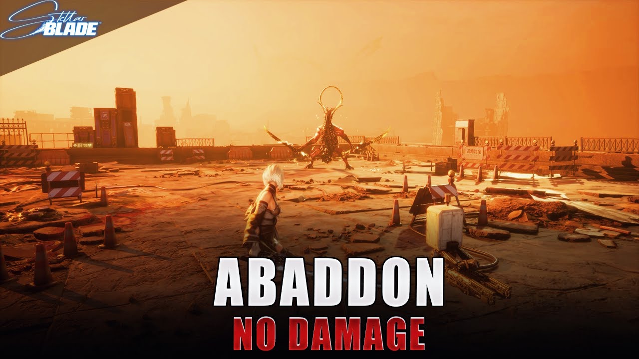 Stellar Blade - Abaddon Boss fight (No Damage)