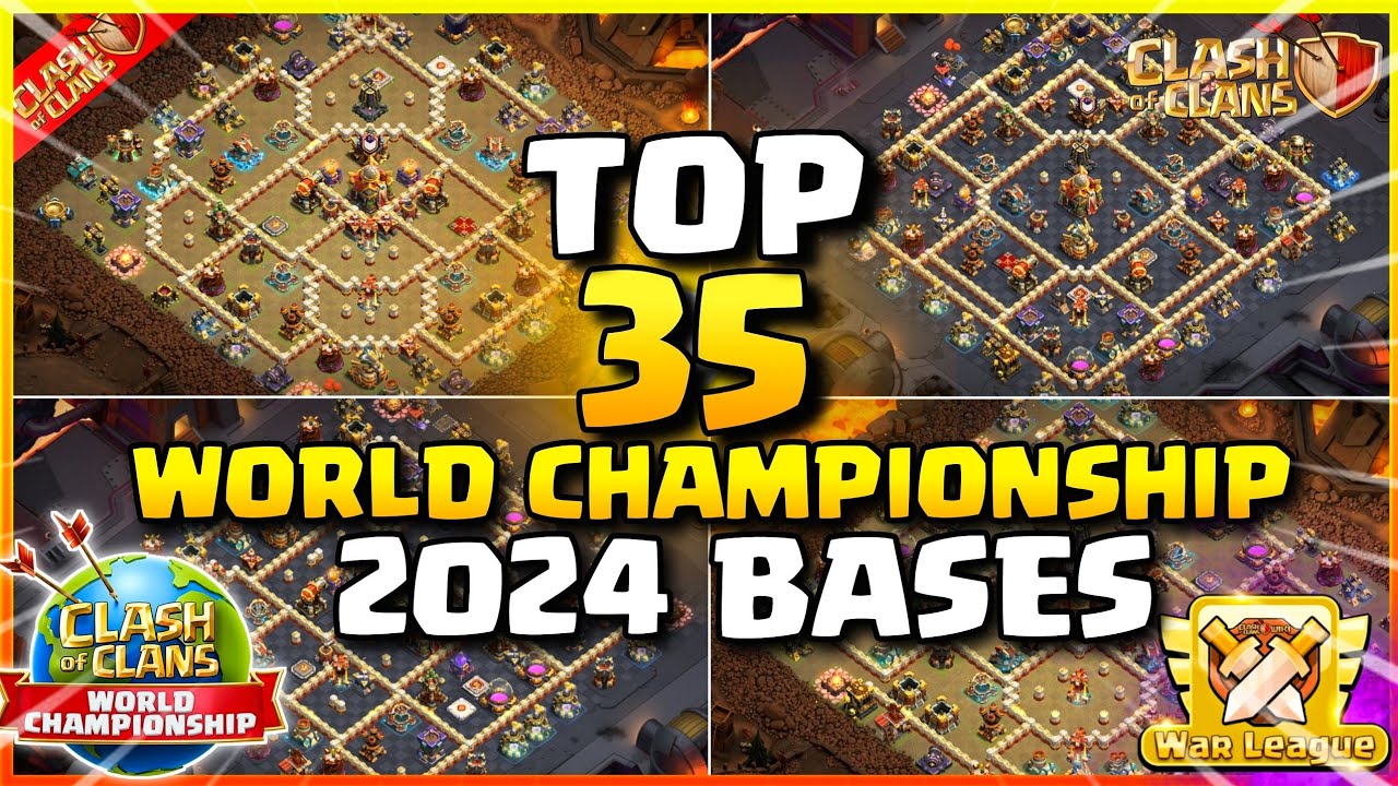 TOP 35 Town Hall 16 (TH16) WORLD CHAMPIONSHIP Base Link 2024 | BEST TH16 WAR/LEGEND/CWL Base - COC