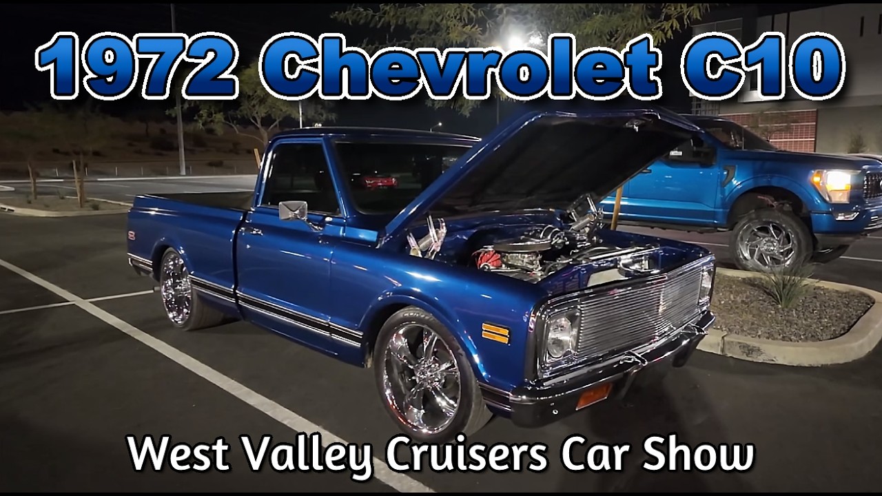 1972 CHEVROLET C10 at West Valley Cruisers Car Show January 23, 2026 Surprise AZ - classic pickup