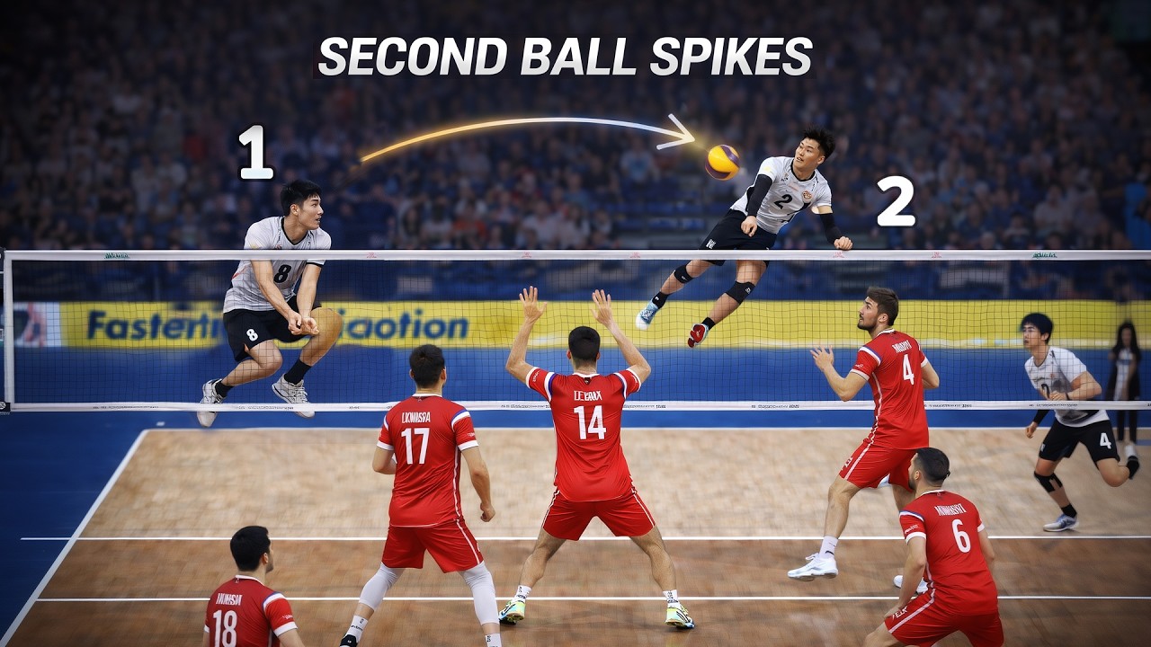 TOP 30 INSANE SECOND TOUCH SPIKES IN VOLLEYBALL