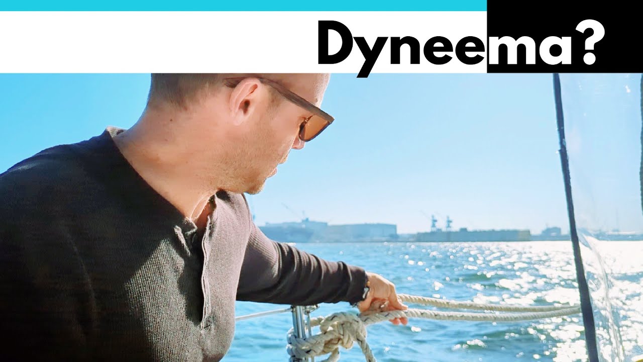 About that broken lifeline...Should I use Dyneema? (Sailing Vlog 35)