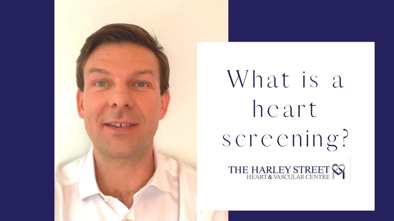 What is a heart screening?