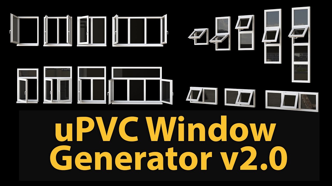 uPVC Window Generator v2.0