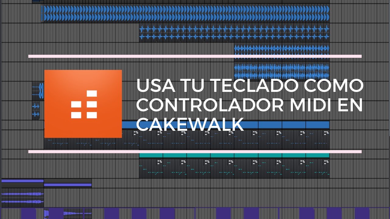 Como usar mi teclado como controlador MIDI en Cakewalk