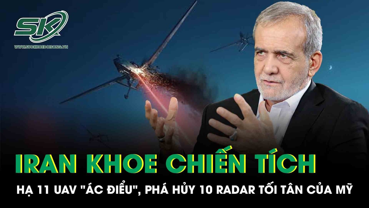 Iran khoe chiến tích bắn hạ 11 UAV 
