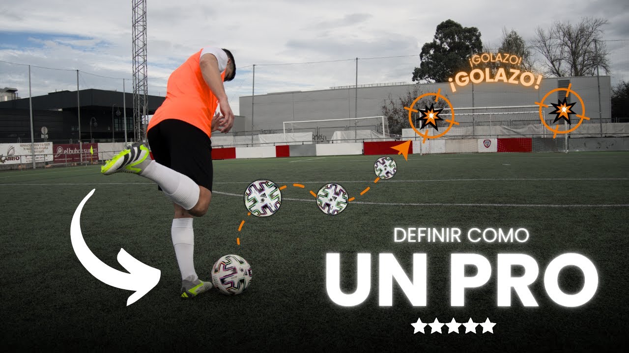 Cómo DEFINIR en FÚTBOL como un PRO (frente al portero) ⚽