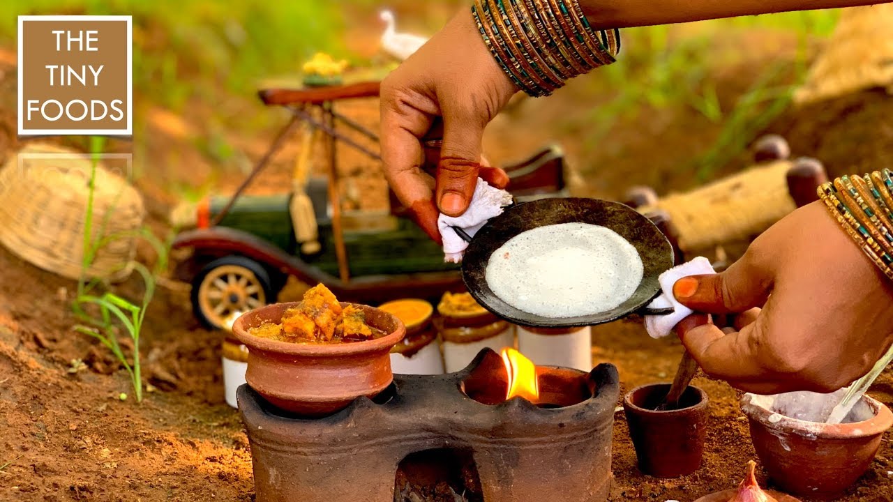 Appam + Mutton Paya | Goat Trotters | ஆட்டுக்கால் பாயா | Aatu Kaal Paya | Goat Leg Paya | Tiny Foods