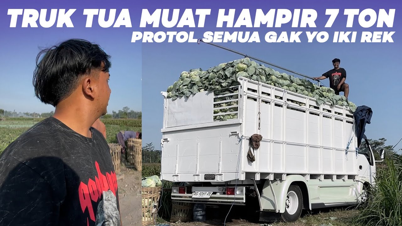 PROTOL GAK YO BARU INI TRUK KIKI CORE MUAT HAMPIR 7 TON