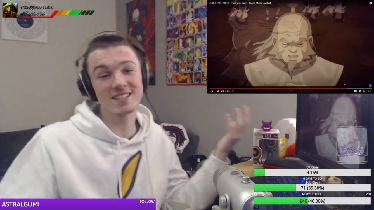 DIVIDE UNCLE IROH SONG REACTION!