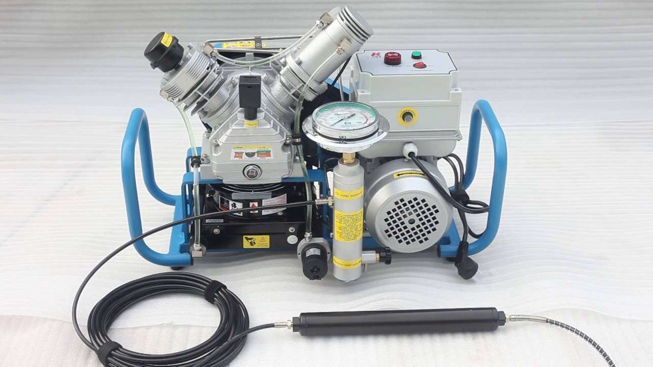 Carette 4500PSI Air compressor  PUMP 0-14000PSI pressure test for PCP