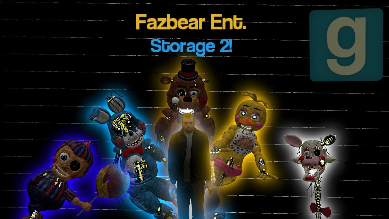 Gmod FNAF Fangame | Fazbear Entertainment: Storage 2 Roleplay!