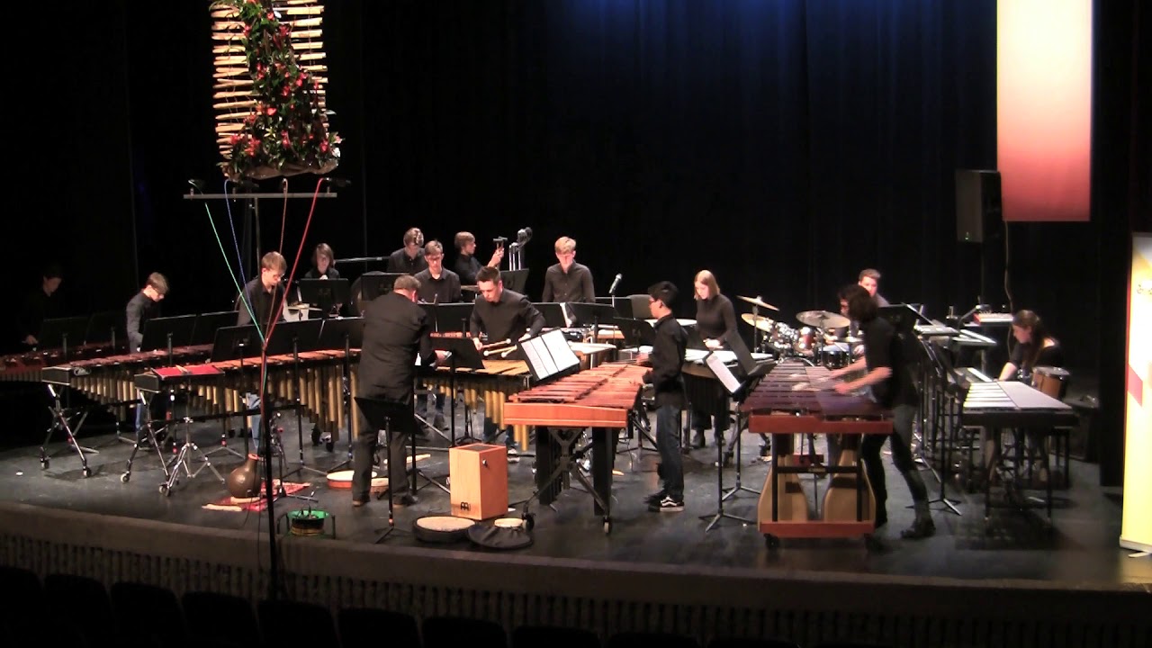 Appalachian morning for percussion ensemble