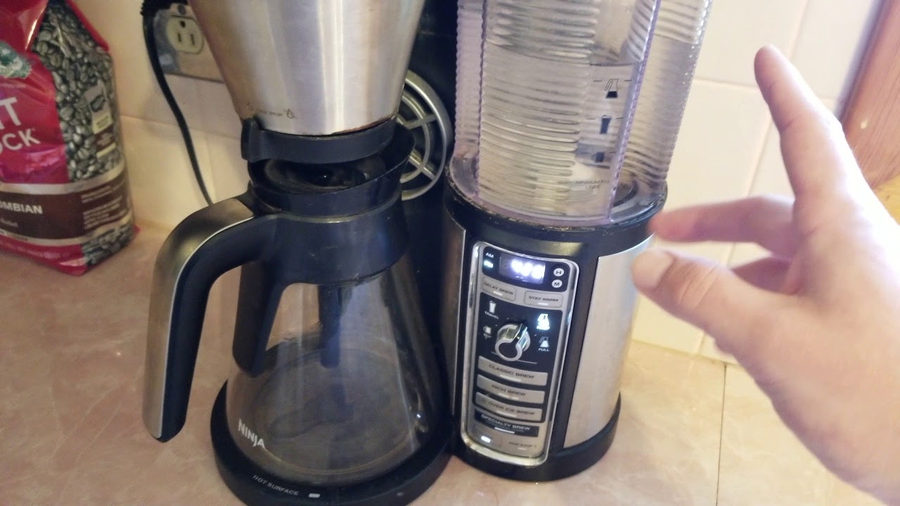 Ninja Coffee Bar not brewing fix.