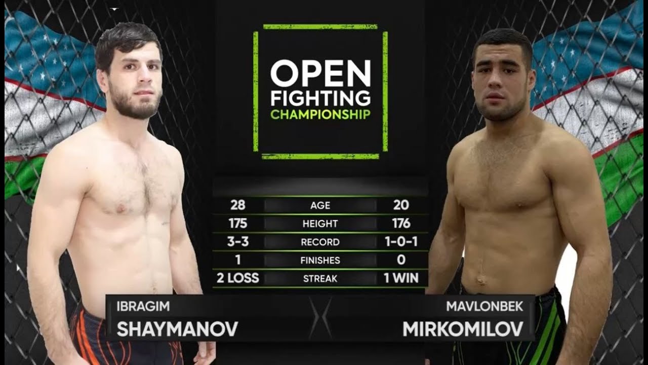 ATFC 16: Ибрагим Шайманов vs Мавлонбек Миркомилов - полний бой