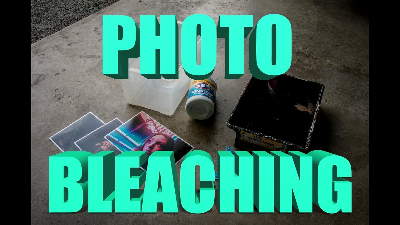 POST-PRINTING PHOTO BLEACHING