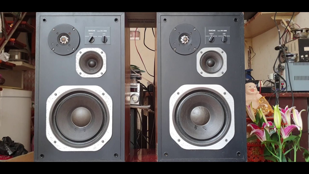 cặp loa Nhật Diaton DS-28B đẹp,chất âm cực kì ấn tượng,loa 3 đường tiếng,bass 25 #loabai