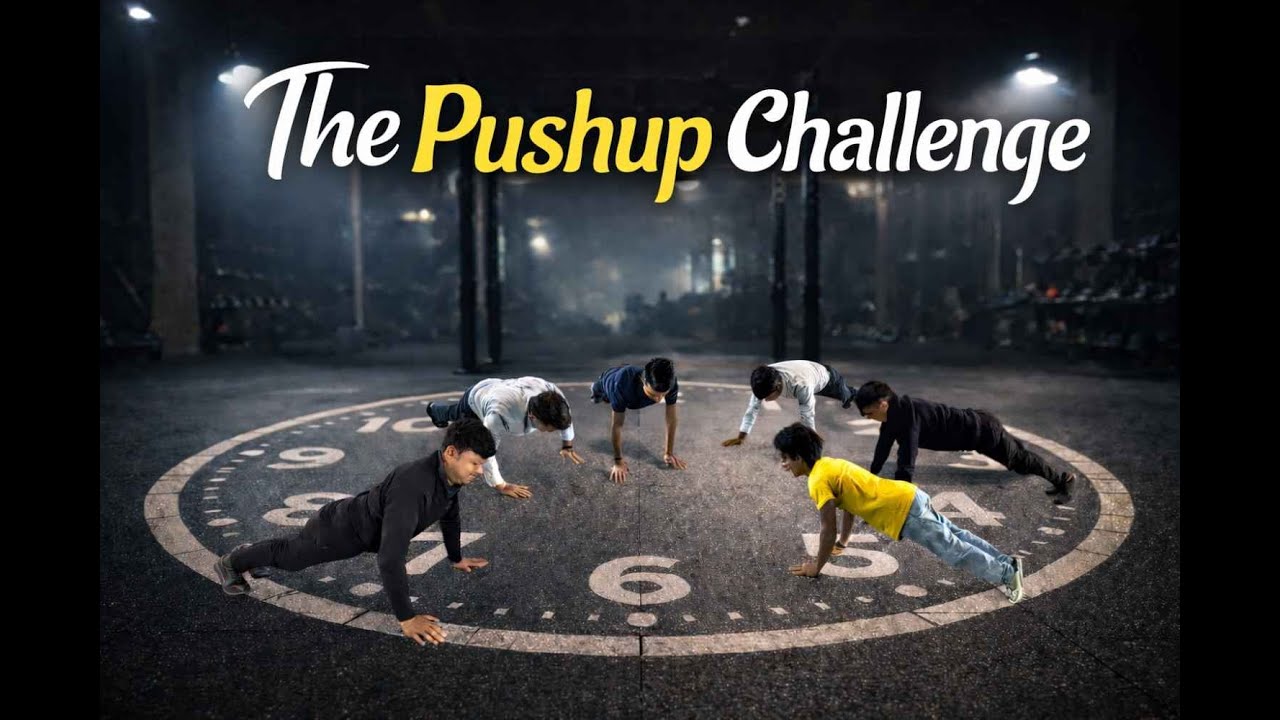 The Pushup Challenge with a Twist. कौन है सबसे ज्यादा ताकतवार | कौन जीतेगा |पुशअप चैलेंज।