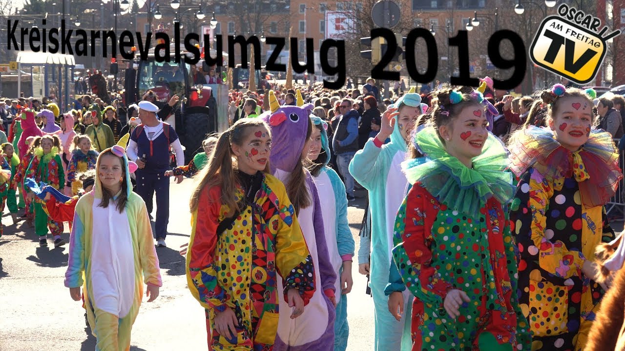 Kreiskarnevalsumzug 2019 in Gotha