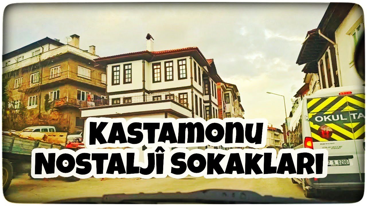 Kastamonu Nostaljî Sokakları @Öz Kastamonu Tv