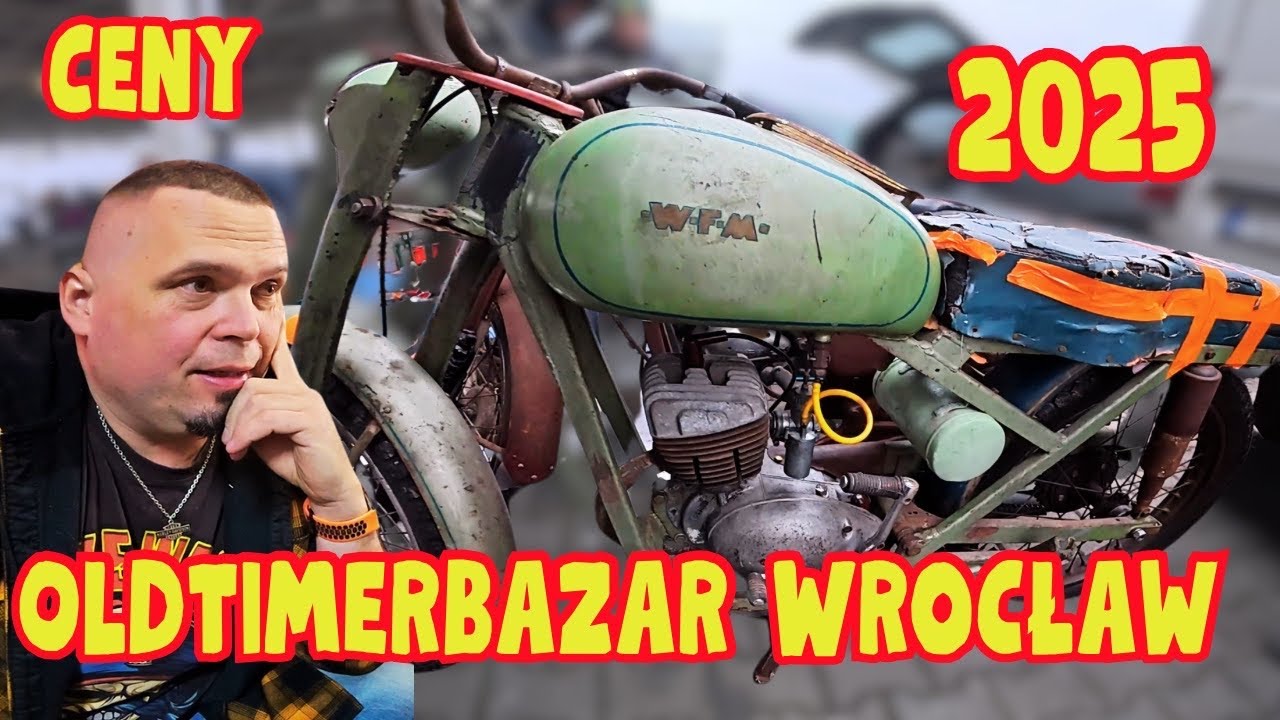 Najlepsze Motocykle PRL na OldtimerBazar Wrocław Wiosna 2025