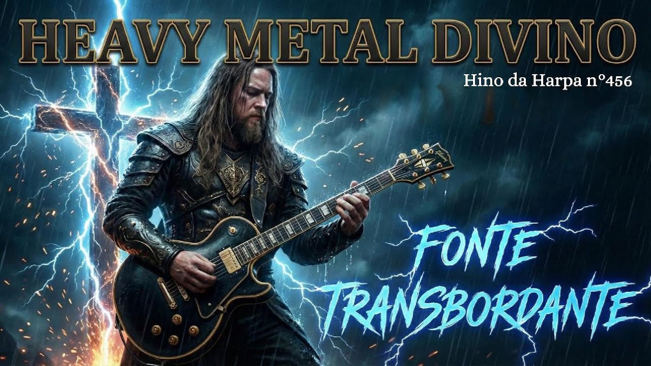 Adoração Extrema: Fonte Transbordante (Hino da Harpa n°456) | Versão HEAVY METAL