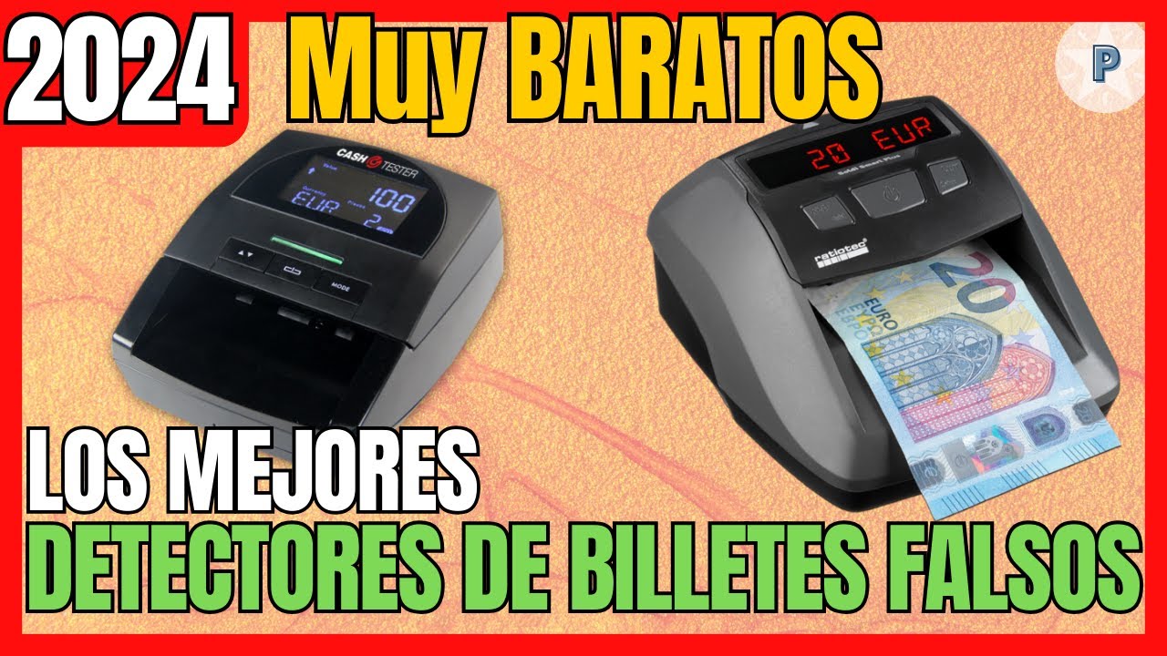 💵 Los 4 mejores DETECTORES DE BILLETES FALSOS BARATOS de Amazon 💵 || 2024 || Mejor CALIDAD y PRECIO