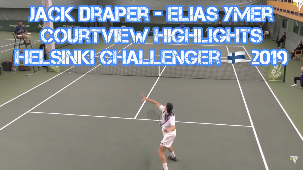 Jack Draper - Elias Ymer, Courtview Highlights, Helsinki Challenger 2019