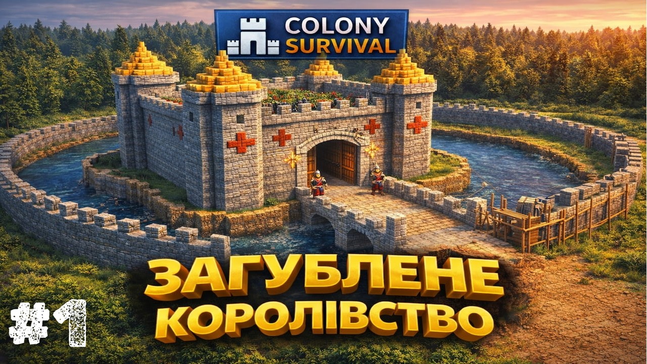 ОСНОВИ | Загублене Королівство | Colony Survival — #1