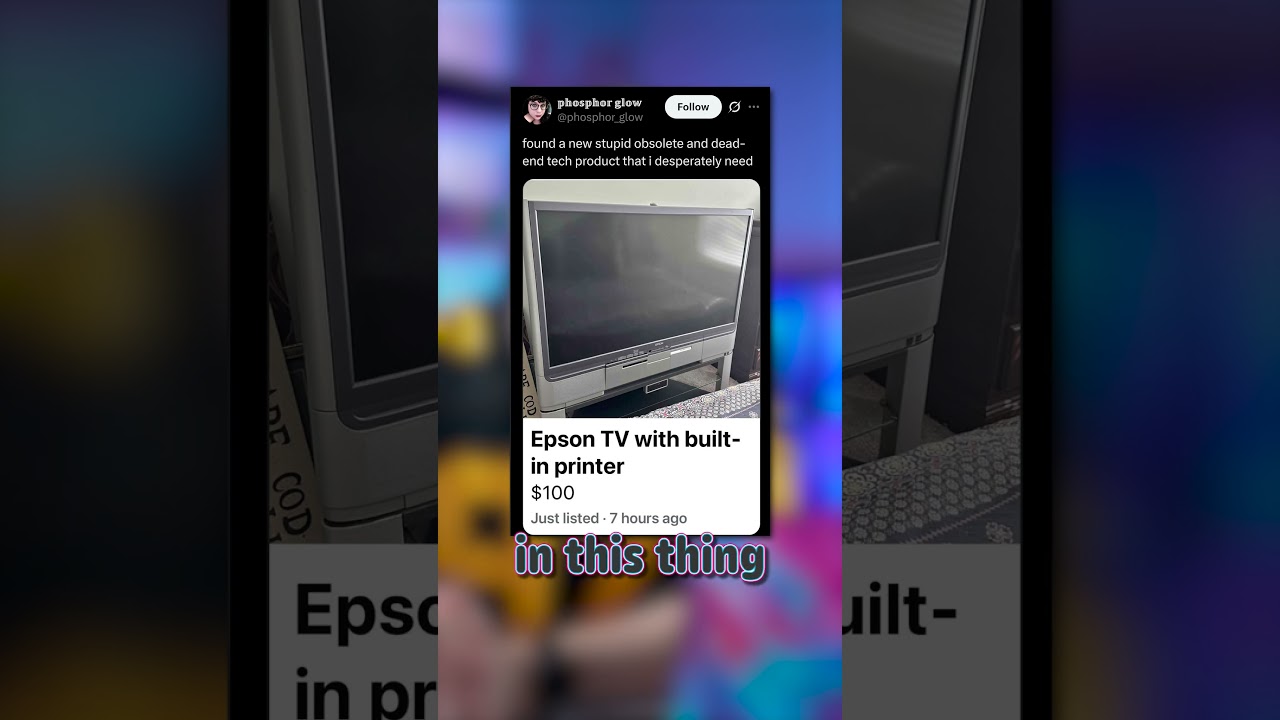 Printer TV