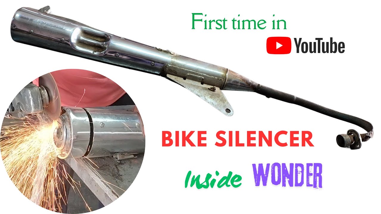Motorbike Silencer or Muffler Internal parts | DEEP WOW! | Mechanism of Silencer | Bike Mechanic