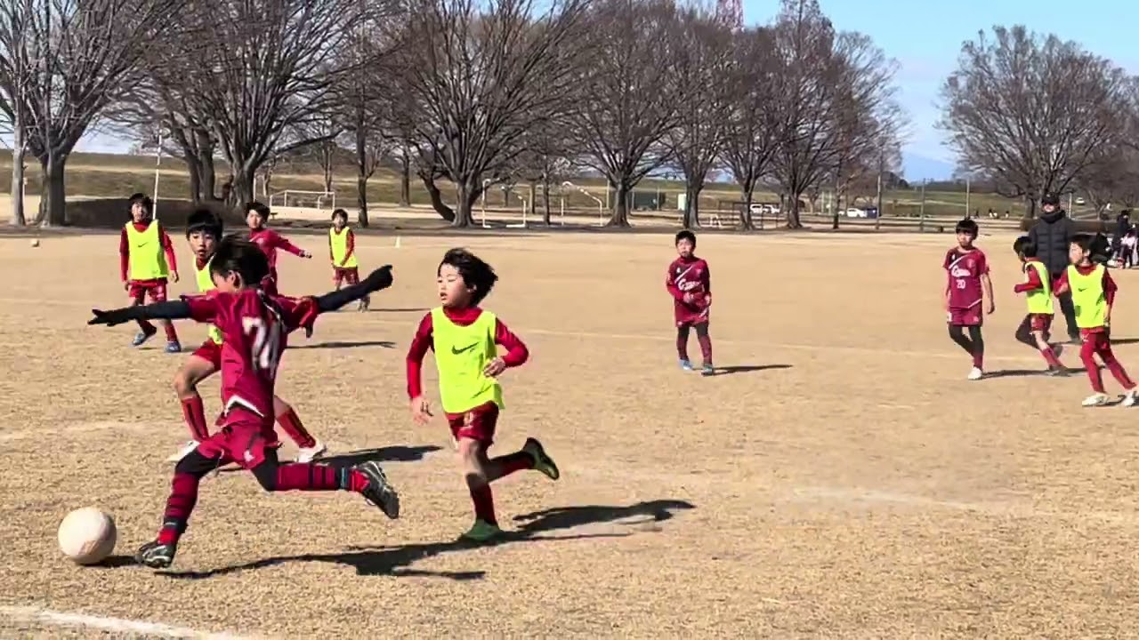2026.1.31  ○4-0 3年生 VS レガフィーダ@吉見町　アダトゥーラCUP 前半
