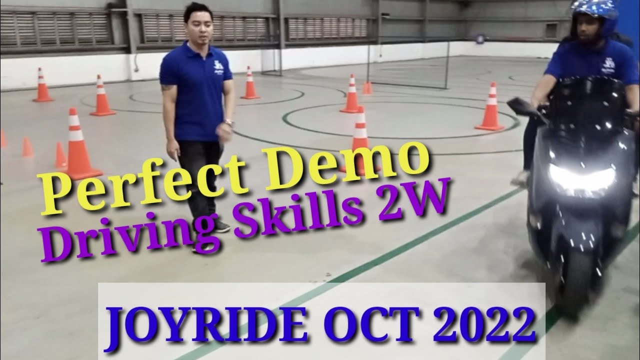 JOYRIDE, 2W Best Example  Driving Skills Demo , October 2022 Updated.