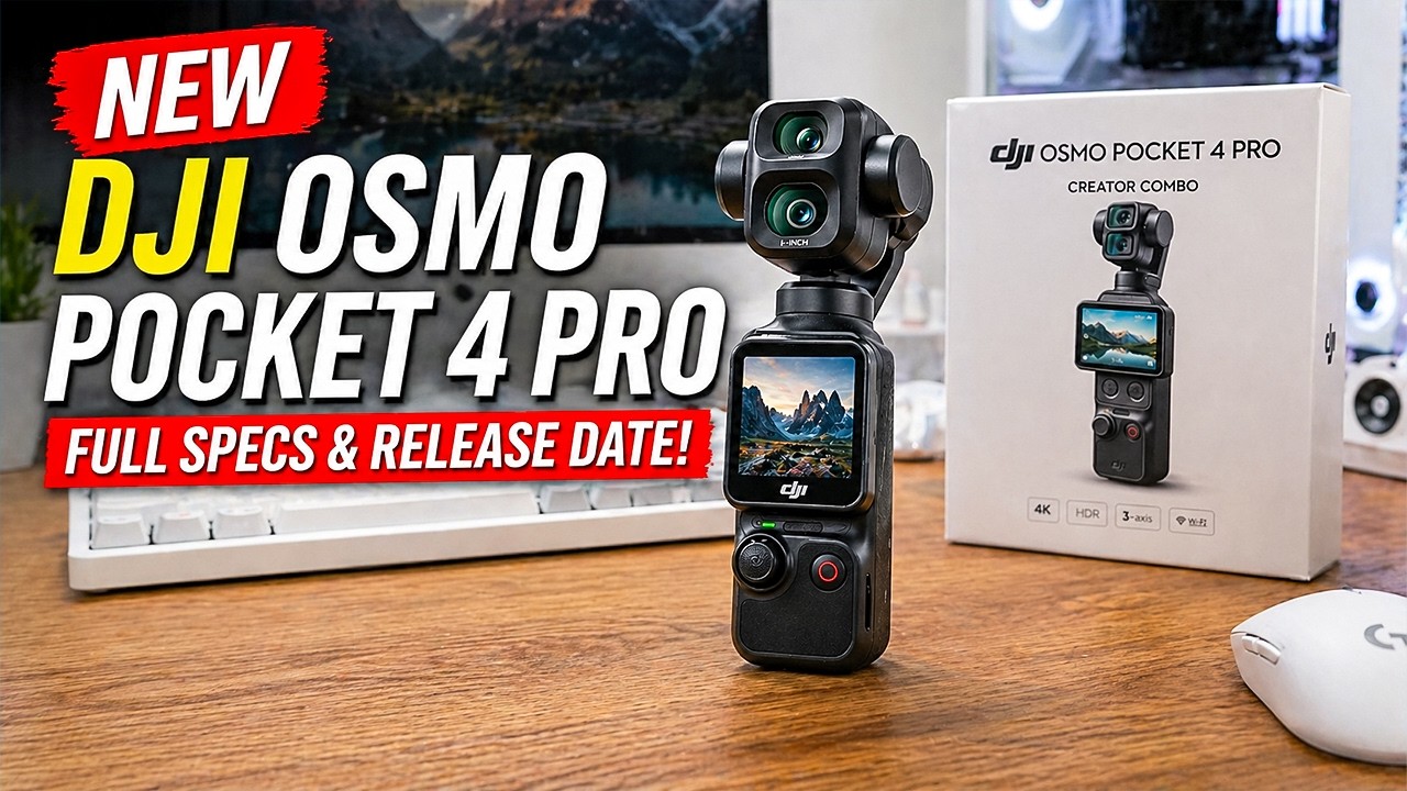 Новый DJI Osmo Pocket 4 Pro &ndash; полные характеристики и дата выхода!