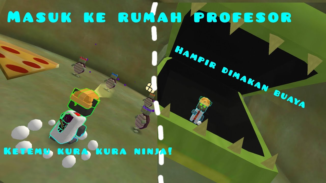 Masuk kerumah profesor hampir di makan buaya!!